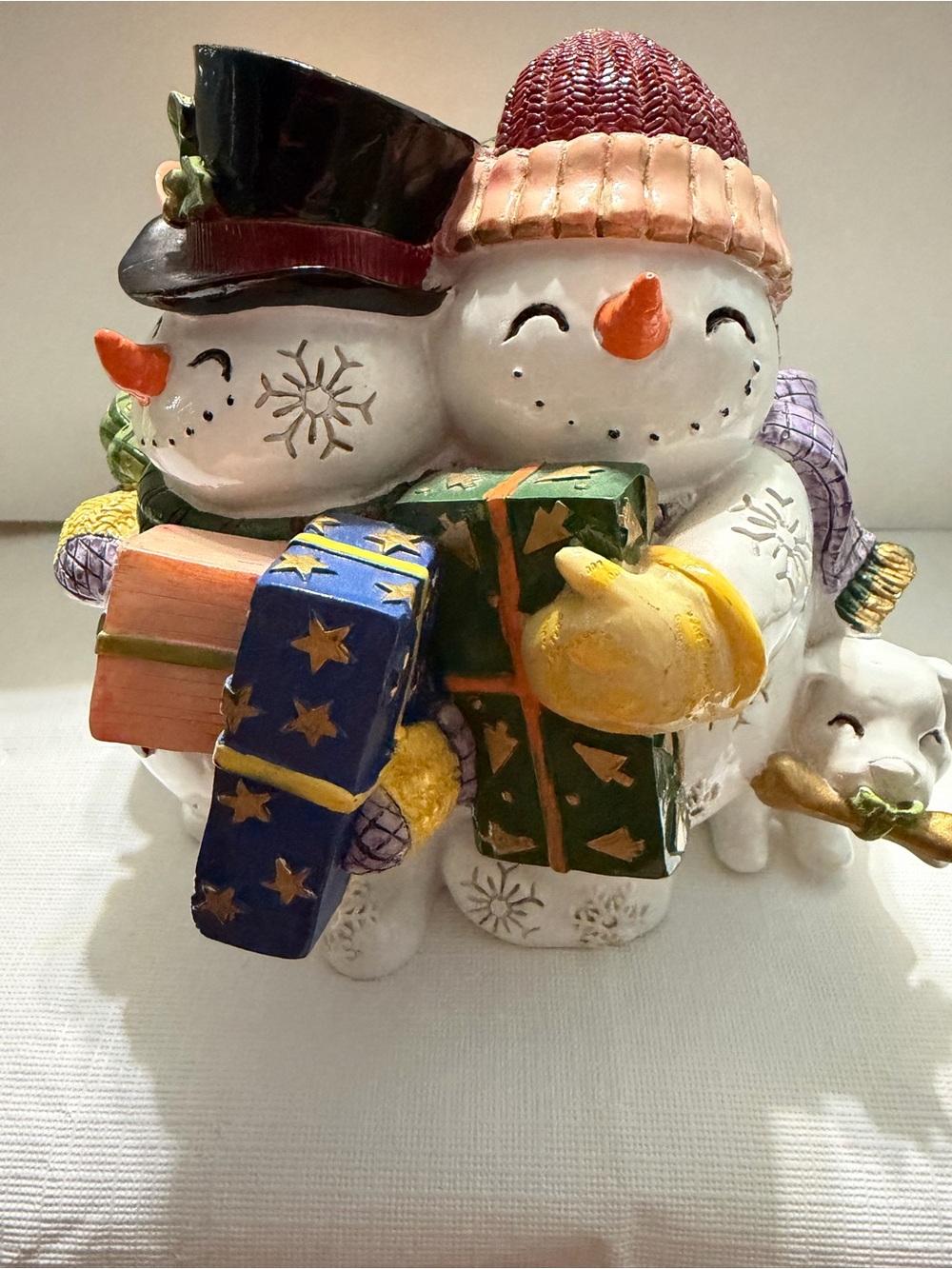 Fitz and Floyd Frosty Fold music figurine